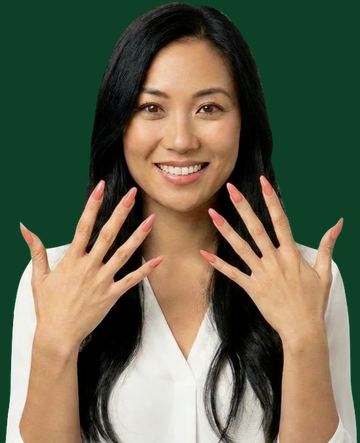 A nail technician